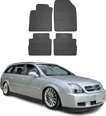 Image de Tapis de Sol pour Opel Vectra C 2003-2009 OMAC Noir Caoutchouc