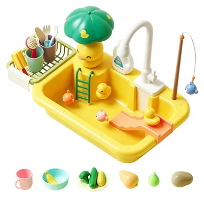 Produktbild von Kinderspieltisch für den Garten und Pool, mit Wasserspielmöglichkeiten