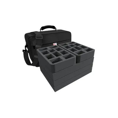 Productafbeelding van Grote tas met schuimrubberen inlegvlakken voor Blood Bowl miniaturen