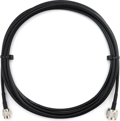 Produktbild von 20m N Stecker auf RP-TNC Stecker RG58 Koaxialkabel - 20 Meter Verlustarmes Antennenkabel 50 Ohm Verlängerungskabel - für WiFi Router Antenne WLAN (RPTNC - TNC mit umgekehrter Polarität, Female Pin)