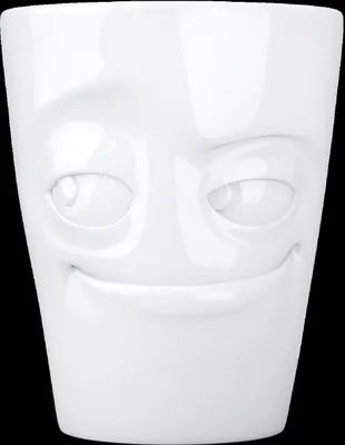 Immagine prodotto di Fiftyeight Products Henkelbecher - verschmitzt weiß