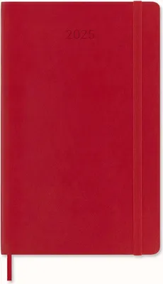 Immagine prodotto di Moleskine Agenda 12 Mesi 2025 Giornaliero Large Soft Cover Rossa
