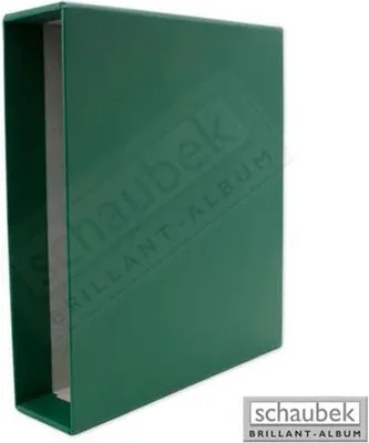 Produktbild von Schaubek Schutzkassette grün für Kunstleder-Schraubbinder