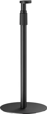 Image de PureMounts support d'enceinte réglable en hauteur pour Sonos Era 100 & 300, support d'enceinte, support d'enceinte avec gestion des câbles, capacité de charge de 5Kg, noir