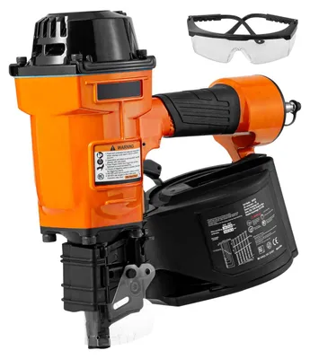 Productafbeelding van Spijkerpistool - Nageltacker - Coilnageltacker - Pneumatisch Tacker - Luchtspijkerpistool