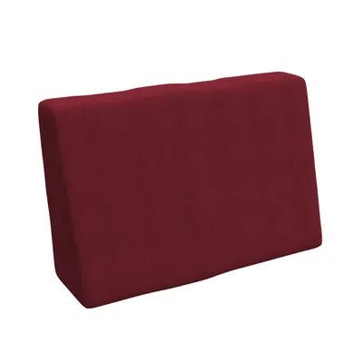 Produktbild von POKAR Palettenkissen Palettenauflagen mit abnehmbarem Bezug Palettensofa, Größe:Seitenkissen 60 x 40, Farbe:Dunkelrot