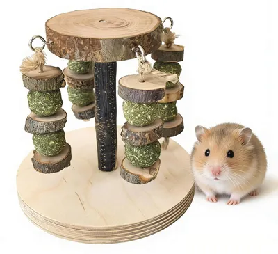 Produktbild von Holz-Kauspielzeug für Hamster und Kleintiere