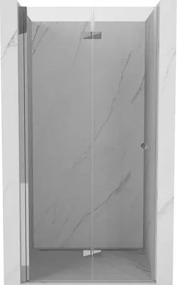 Produktbild von Mexen Mist-F Falttür Dusche links 70 cm, transparent, Chrom - 8A6-070-000-01-00-L