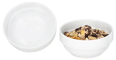 Produktbild von 2er Set Tommy Schale Ø14,2cm weiß 360ml Porzellan stapelbar