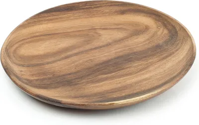 Produktbild von Holzteller Akazie rund 15cm Holz-Schale Obstteller Deko Unikat