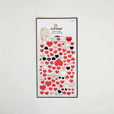 Productafbeelding van Decoratieve hartstickers