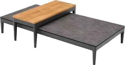 Produktbild von BEST Beistelltisch Athene 585432 an/teak