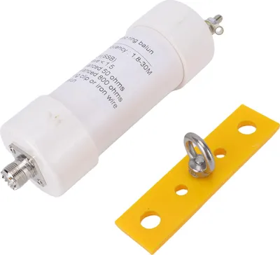 Obrázek produktu pro 200 W krátkovlnný balun, 50 Ω až 800 Ω, nesymetrický, symetrický, 1:16 Anténní impedanční transformátor pro rombický drát