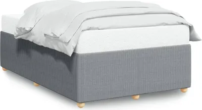 Obrázek produktu pro vidaXL Rám postele bez matrace světle šedý 120x190 cm látka