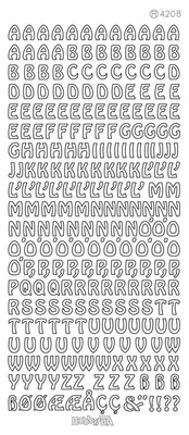 Produktbild von Hobby Fun Sticker Buchstaben Sonstige Sonstige