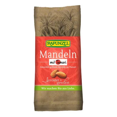 Produktbild von Mandeln geröstet, mit Tamari gewürzt 60g