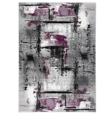 Produktbild von Designer Teppich Samba Modern Purple Urban, Größe:80x150 cm