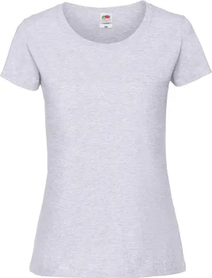 Produktbild von Fruit Of The Damen T-Shirt, enganliegend RW5975 (2XL) (Asche)