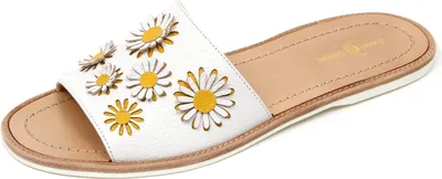 Produktbild von D0422 CAR SHOE Damen Sandale weiß/elfenbeinfarben Schuh Schuh Frau