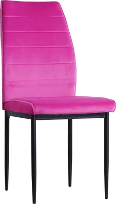 Produktbild von Madison Stuhl Samt Pink, 96 cm hoch, 43,5 cm breit, 57 cm tief, Sitzhöhe 49 cm