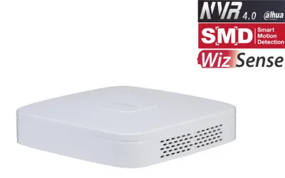 Produktbild von Dahua NVR4108-EI NVR 8 Kanal Videorekorder WizSense SMD H.265 H.264 MJPEG