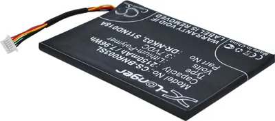 Immagine prodotto di TECHTEK Batteria compatibile con [Barnes & Noble] BNRV300, BNTV350, Nook Simple Touch, Simple Touch 6 sostituisce DR-NK03, per MLP305787, per S11ND0"
