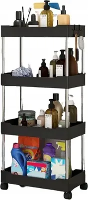 Immagine prodotto di Posto Esterno Bagno Cartuccia Mobile 4 Gradini Nero