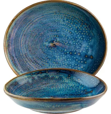 Immagine prodotto di Piatti profondi in vetro Sapphire, 14x12 cm - confezione da 12 pezzi