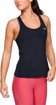 Produktbild von UNDER ARMOUR Racer Tank-Top Damen black/metallic silver S