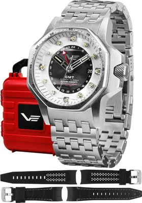 Produktbild von Vostok Europe NH34-640A702B silberne Uhr