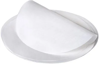 Obrázok produktu pre 150 ks 9-palcových (23 cm) okrúhlych papierov na pečenie, papierov s nepriľnavou úpravou, na lisy na hamburgery, koláče, pečenie, fritézy (9 palcov)
