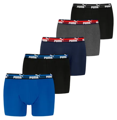 Zdjęcie produktu dla PUMA – męskie bokserki/bokserki typu slipy | zestaw 5 sztuk | model 8069