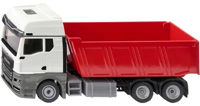 Obrázek produktu pro Siku 3518, Model sklápěče, 1:50, MAN, Kov, Plast, Červená, Bílá, 76 mm