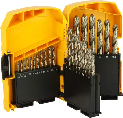 Produktbild von DeWalt DT5929-QZ Bit-Set HSS-G DIN 338 29-teilig, Metall
