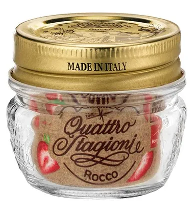 Produktbild von Quattro Stagioni Einmachglas 4cl mit Deckel - 24 Stück