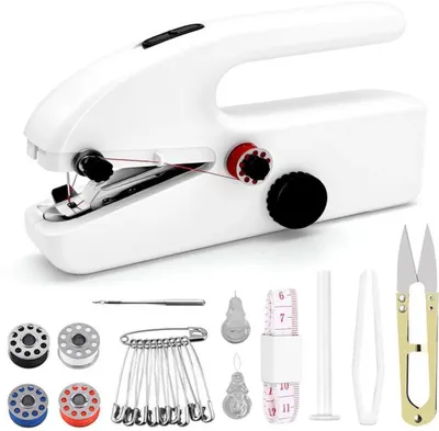 Produktbild von Azomor® Tragbare Mini-Nähmaschine mit zwei Modi für schnelle und einfache Reparaturen