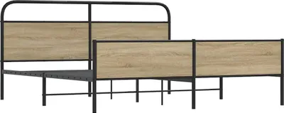 Zdjęcie produktu dla VidaXL 3318682, Dąb, 198 cm, 2,07 m, 100 cm, 1930 x 2030 mm, 28 cm
