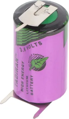 Produktbild von Tadiran LTC SL-350/PT Lithium-Thionylchlorid Batterie 1/2 AA Mignon mit Printanschluss 2er Print Innenabstand 9mm