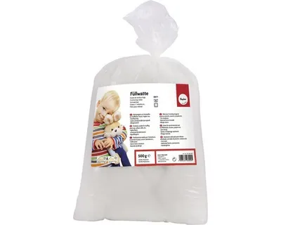 Produktbild von WOLLZEIT! Rayher Füllwatte hochflauschig 500 g