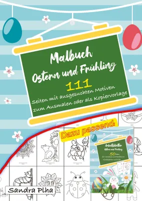 Produktbild von KitaFix Malbuch Ostern und Frühling