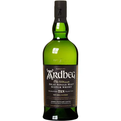 Produktbild von Ardbeg Islay Single Malt Scotch Whisky zrejúca 10 rokov 700ml