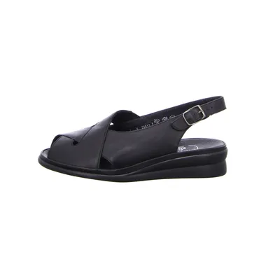 Produktbild von Semler Komfort Sandalen Anja Damen 3234343139 Schwarz 40 EU