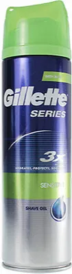 Zdjęcie produktu dla Gillette Sensitive, Żel do golenia, Skóra wrażliwa, 200 ml
