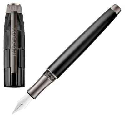 Obrázek produktu pro HUGO BOSS Plnicí pero Striato Black