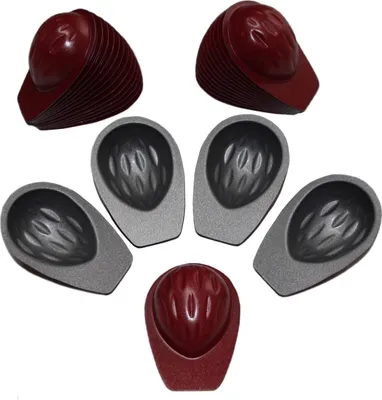 Produktbild von kleine ANTIHAFT Nuss Schalen Backformen 2,8x2,2cm aus Teflon 30 er Set Nussbäcker Nuss Gefüllte Nüsse Oreschki Орешки