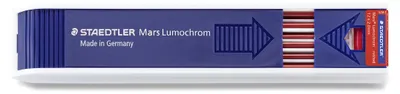 Produktbild von STAEDTLER Mars Lumochrom 204 Zeichenmine Dose mit 12 Minen rot