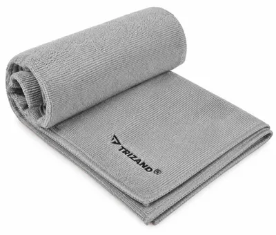 Obrázek produktu pro Trizand 27783 Rychleschnoucí ručník 120 x 60 cm, šedý
