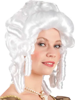 Imagen del producto de Boland 86350, Paruka, Adulto, Mujer, Poliéster, Blanco, 333 g