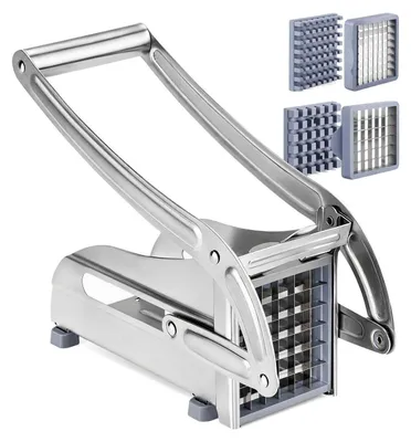 Obrázek produktu pro Nerezový kráječ hranolků se dvěma vyměnitelnými noži