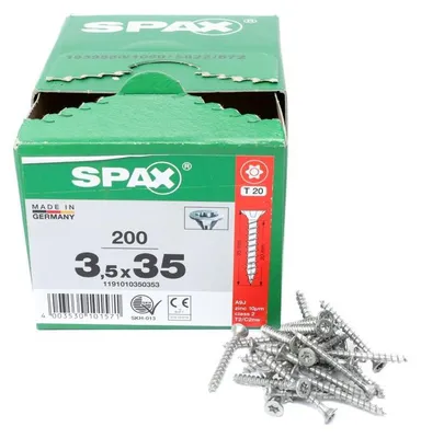 Produktbild von SPAX Senkkopfschraube WIROX Vollgewinde 3,5x35